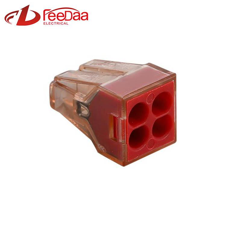 WAGO 773 Series Quickly Wire Connector | 1 vstup 3 výstup PCT-604