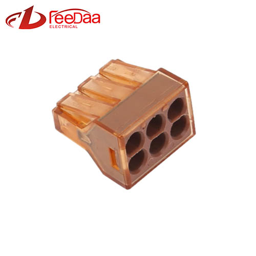 WAGO 773 Series Quickly Wire Connector | 1 vstup 5 výstup PCT-606